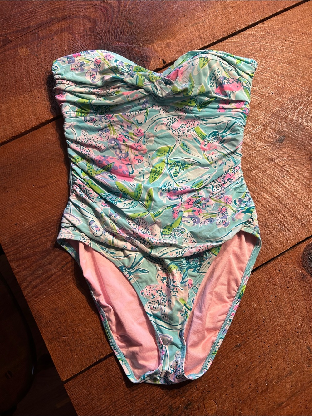 Lilly Pulitzer Flamenco Bali Blue Sway This Way Size 10